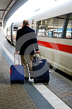 Train traveller