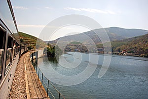 Train trip in Douro