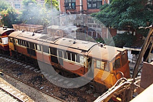 Train wagon in operation in Thailand