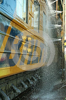 Train wash 4
