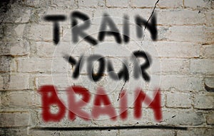 Train Your Brain Concept