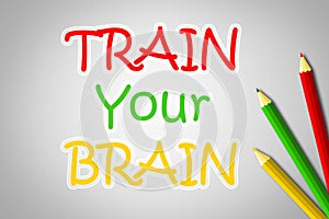 Train Your Brain Concept