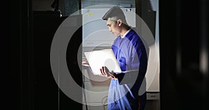 Trainee Technician in the Server Room