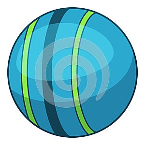 Trainer powerball icon, cartoon style photo