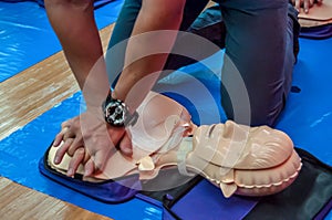 The training of basic life support resuscitation and CPR knowled