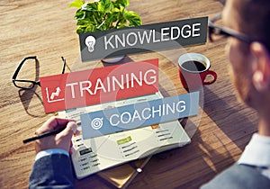 Training Best Practice Coaching Development Knowledge Concept photo