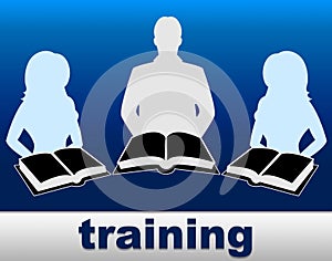 Training Books Shows Learning Instructing And Instruction photo