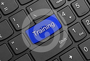 Training button on keyboard