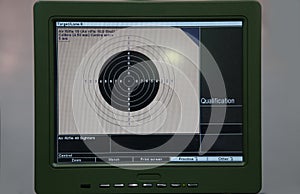 Training and competition of air rifle