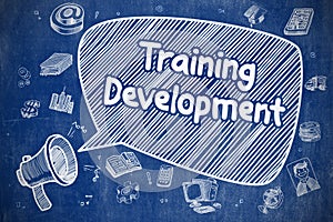 Training Development - Business Concept.