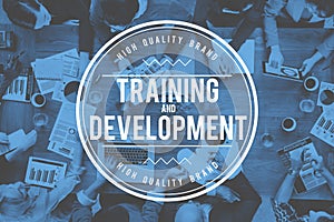 Training and Development Skill Learning Improvement Concept photo