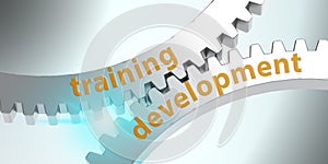 Training and development word on gears