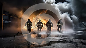 training fire department background