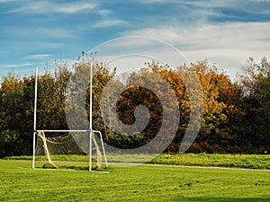 Training pitch for Irish National sport camogie, hurling, rugby alnd Gaelic footbal