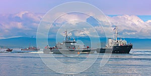 Training for release of the captured vessel