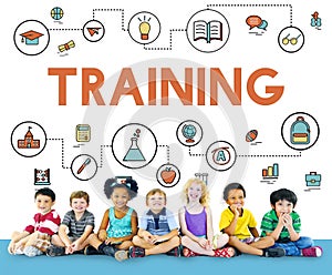 Training School Development Literacy Wisdom Concept