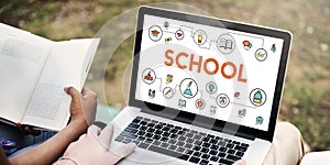 Training School Development Literacy Wisdom Concept