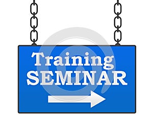 Training Seminar Signboard