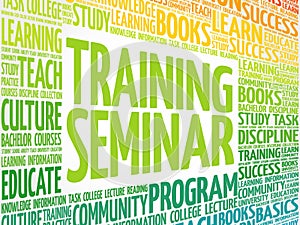 Training Seminar word cloud