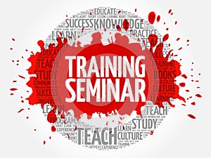 Training Seminar word cloud
