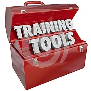 Training Tools Red Toolbox Learning New Success Skills