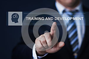 Training Webinar E-learning Skills Business Internet Technology Concept