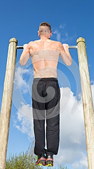 Training workout pullups