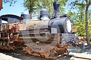 Trains at 1897 Railtown state park