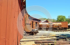 Trains at 1897 Railtown state park