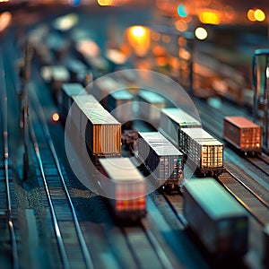 Trains and Stations: Capturing the Essence of Rail Travel photo