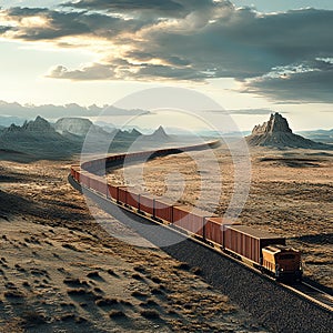Trains and Stations: Capturing the Essence of Rail Travel photo