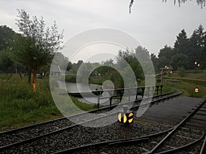 Traintrack over River