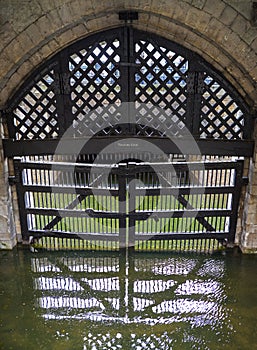 Traitors Gate at the Tower of London