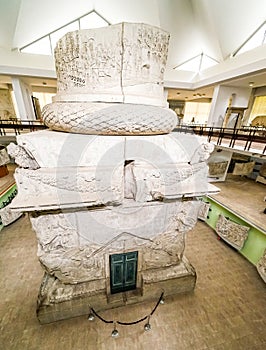 Trajan column replica at Bucharest