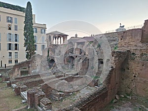 Trajan Forum in Rome, Italy