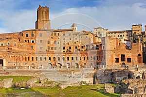 Trajan forum, Rome, Italy