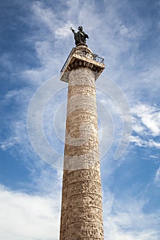 Trajan's column at Roma - Italy