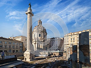 Trajan's Column, Rome, Italy