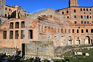 Trajan's Market in Imperial Fora - Rome