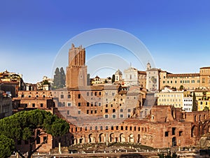 Trajans Market Mercati di Traiano in Rome