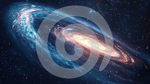 trajectory spiraling comet