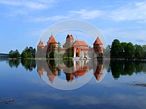 Trakai - castle photo