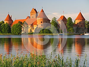 Trakai castle, Lithuania photo