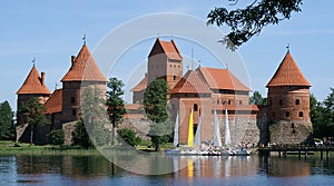 Trakai castle, Lithuania photo