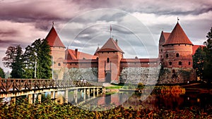 Trakai Castle, Lithuania photo