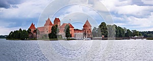 Castello Lituania medievale Acqua fortezza 