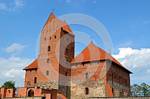 Trakai Castle XIV, XV century architecture photo