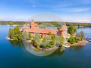 Trakai Island Castle. Lithuania