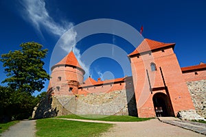 Trakai Island Castle. Trakai. Lithuania