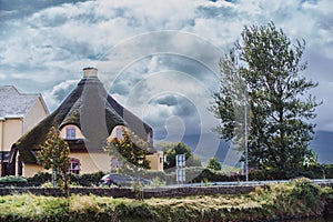 Tralee windmill bay Mountain View, cloudy day